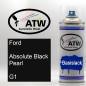 Preview: Ford, Absolute Black Pearl, G1: 400ml Sprühdose, von ATW Autoteile West.